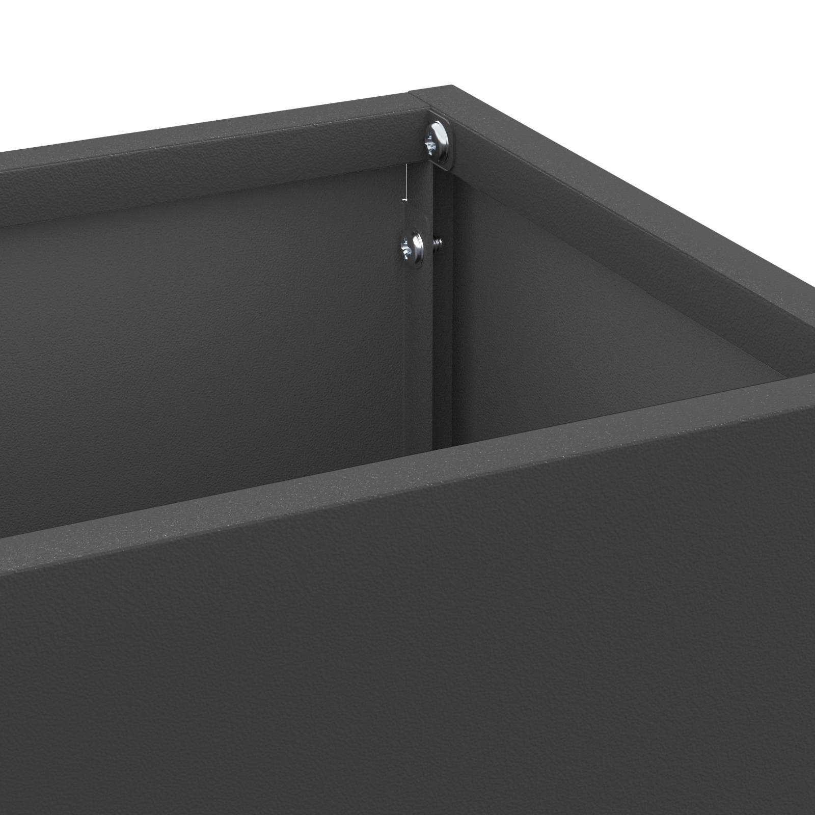 vidaXL Regenschirmständer Schwarz Metall Kompakt Minimalistisch