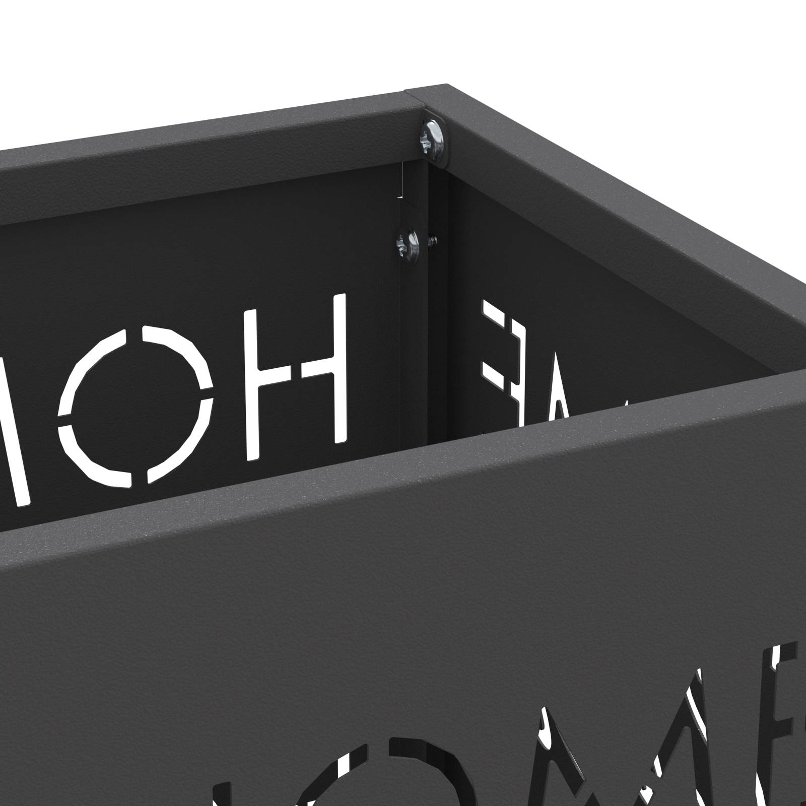 vidaXL Regenschirmständer Schwarz Metall Standard Dekorative Einlagen