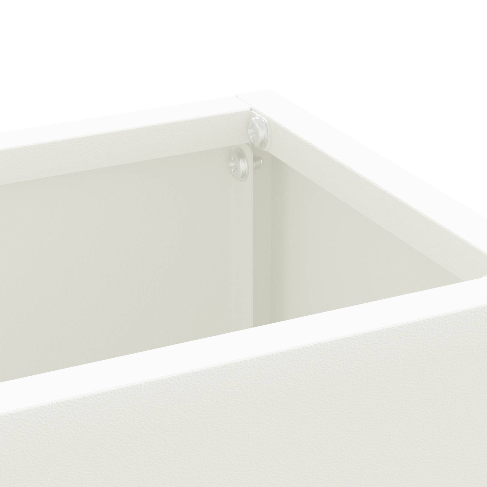 vidaXL Regenschirmständer Weiß Holz Mittel Stauraum Regenschirmständer