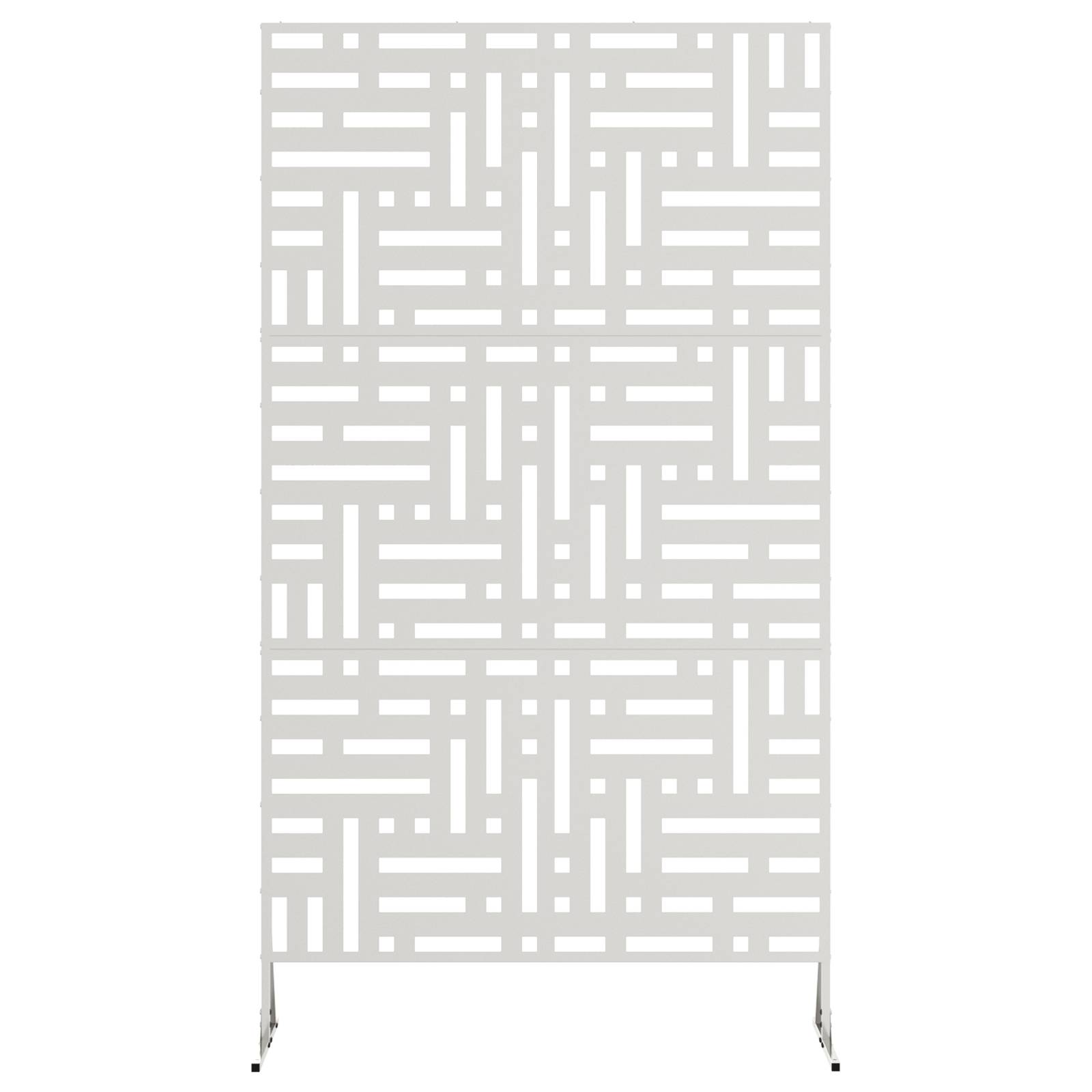 vidaXL Sichtschutz 180 cm Edelstahl