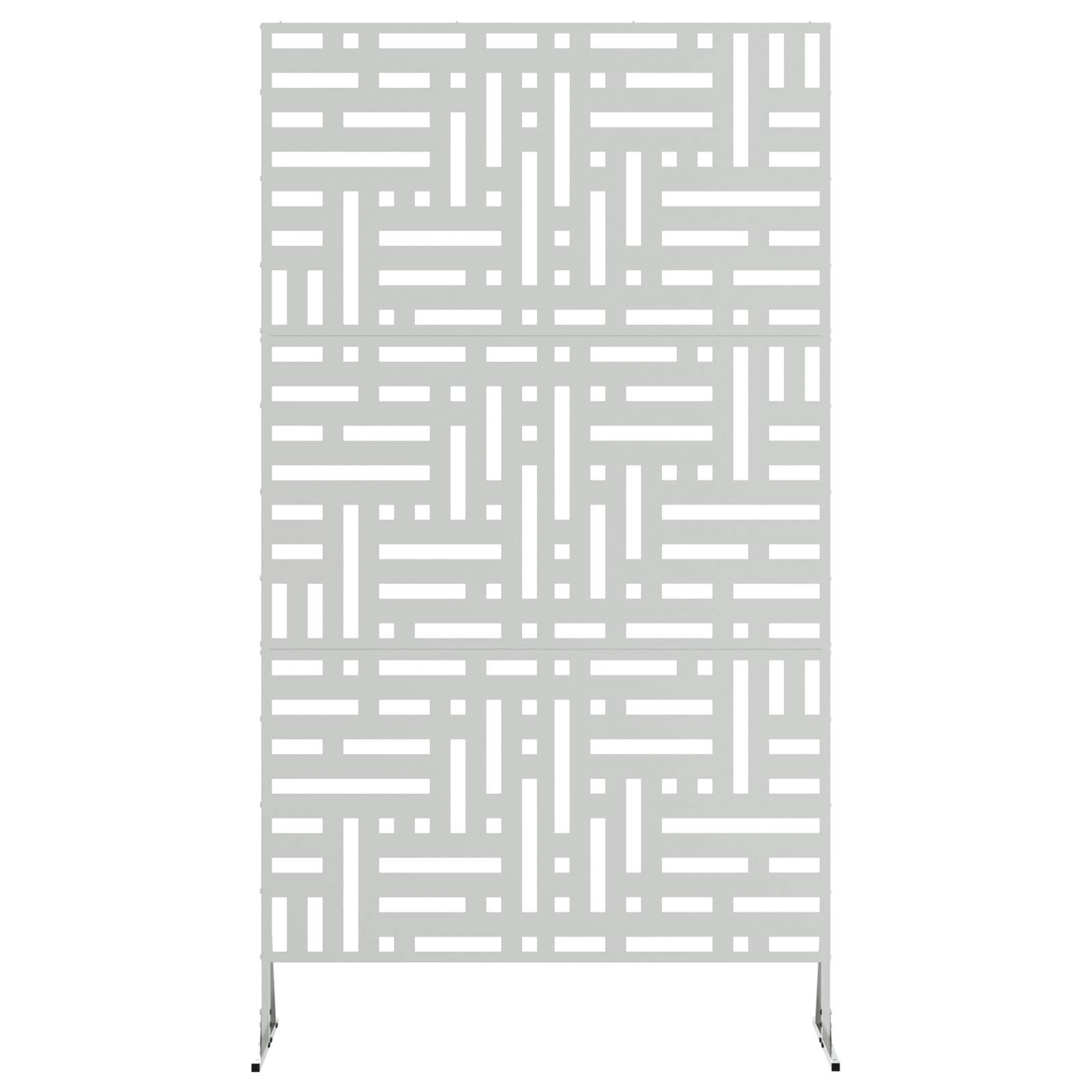 vidaXL Sichtschutz 180 cm Verzinkter Stahl