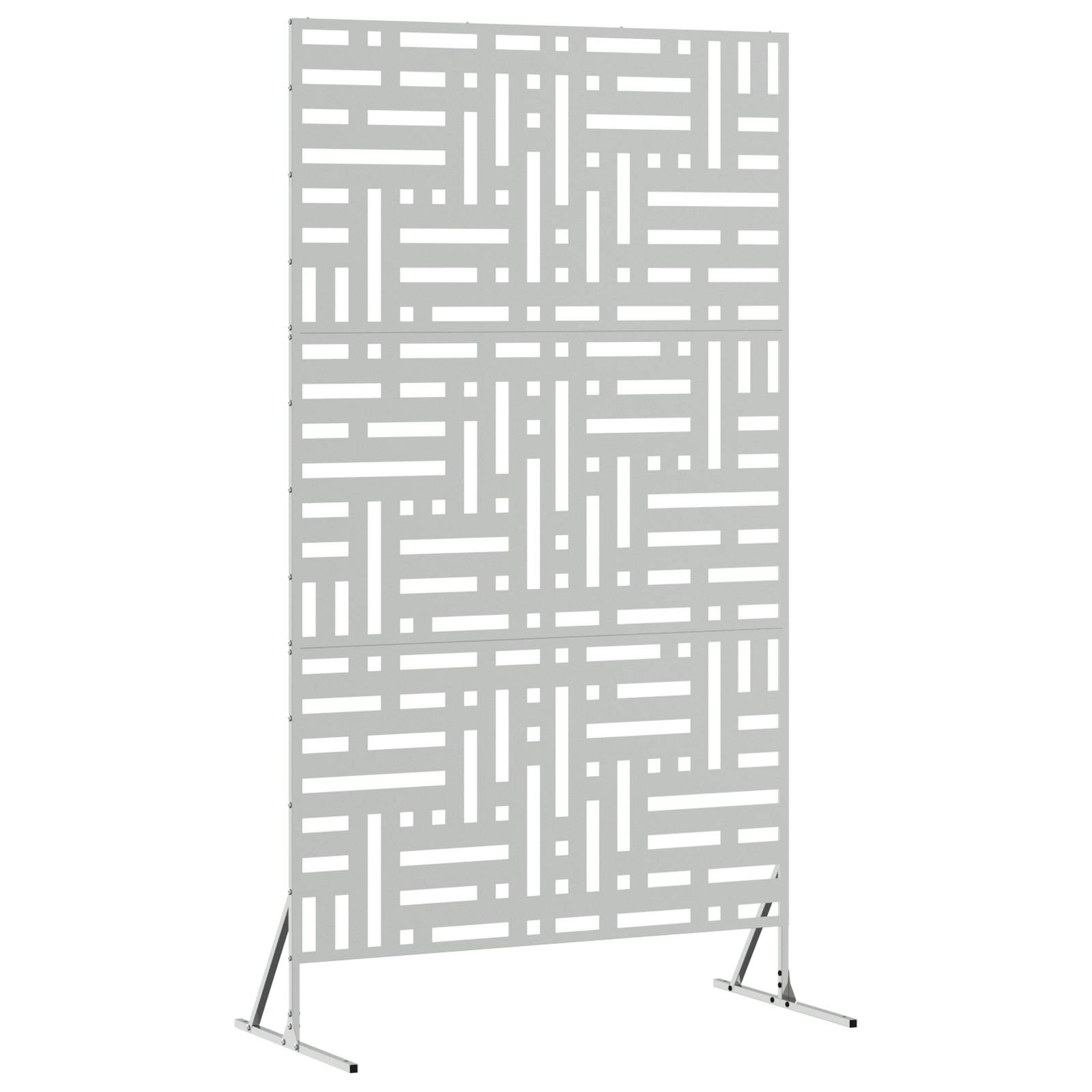 vidaXL Sichtschutz 180 cm Verzinkter Stahl