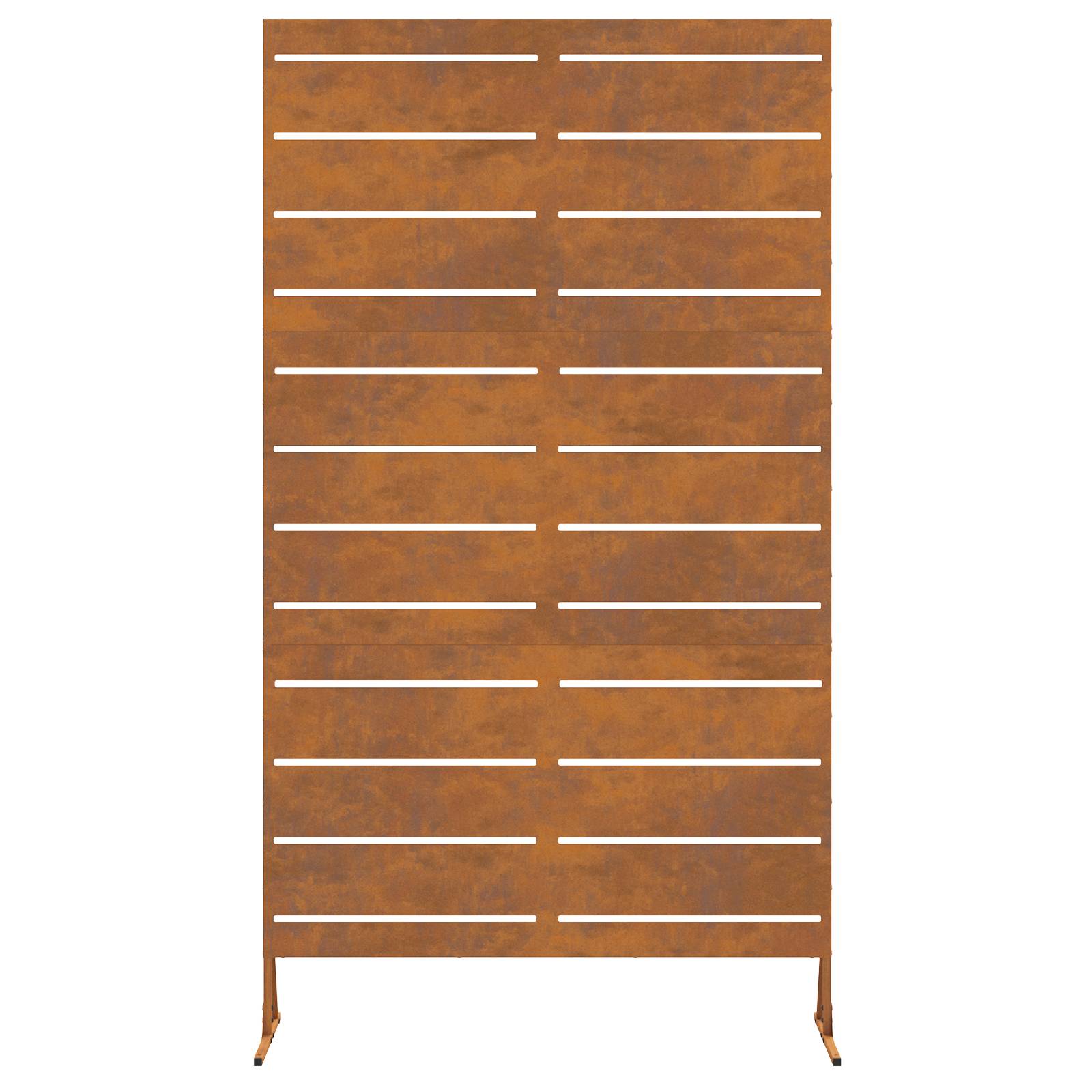 vidaXL Privatsphäre Bildschirm 180 cm Wetterfester Stahl