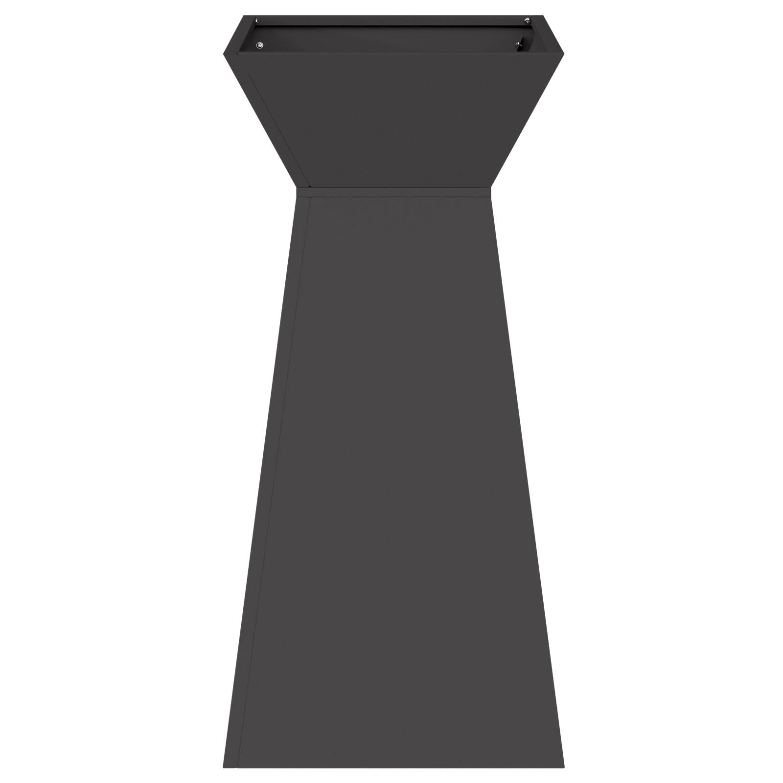 vidaXL Pflanzenständer Schwarz Kunststoff 35 x 35 x 73 cm Pflanzengefäße