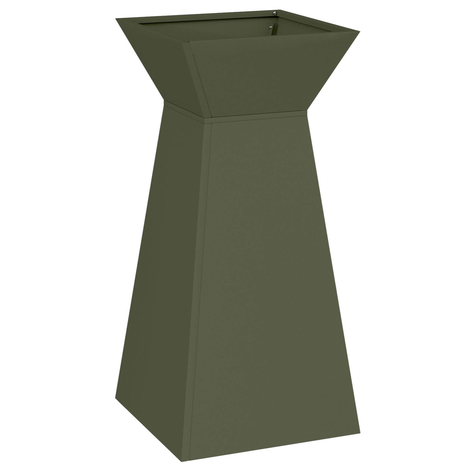 vidaXL Pflanzenständerset Olivgrün Metall 35 x 35 x 73 cm