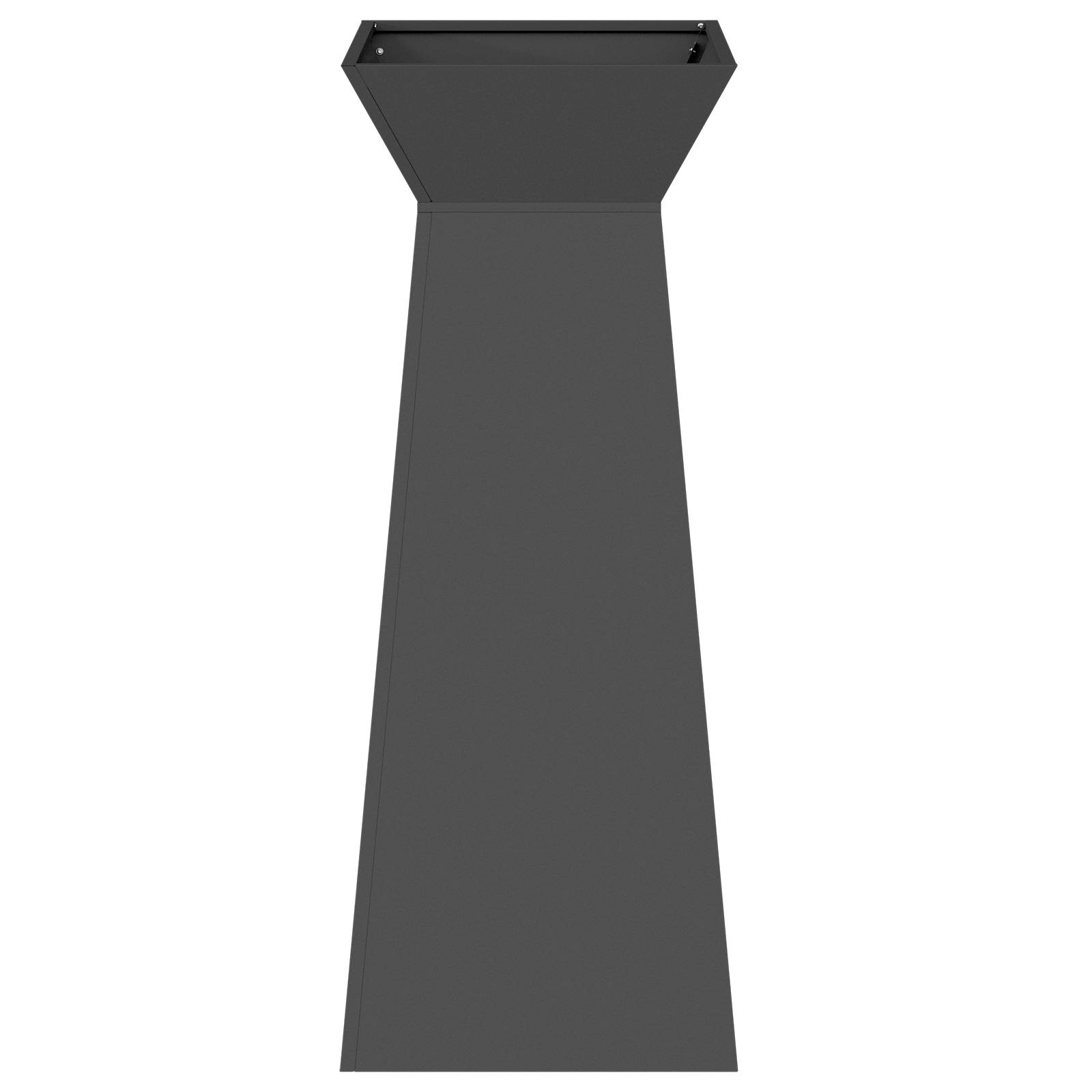 vidaXL Pflanzenständer Schwarz Metall 40 x 40 x 101 cm