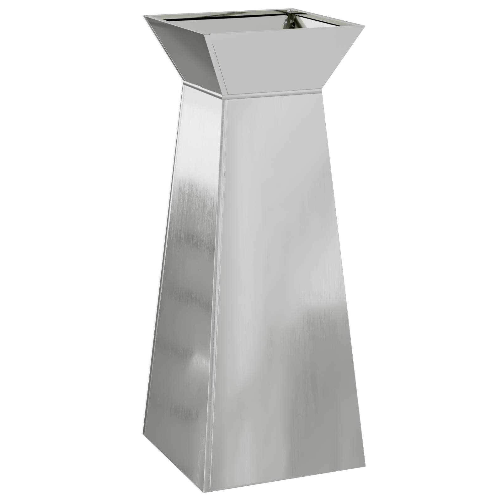 vidaXL Pflanzenständer Feuerverzinkter Stahl 40 x 40 x 101 cm Pflanzer