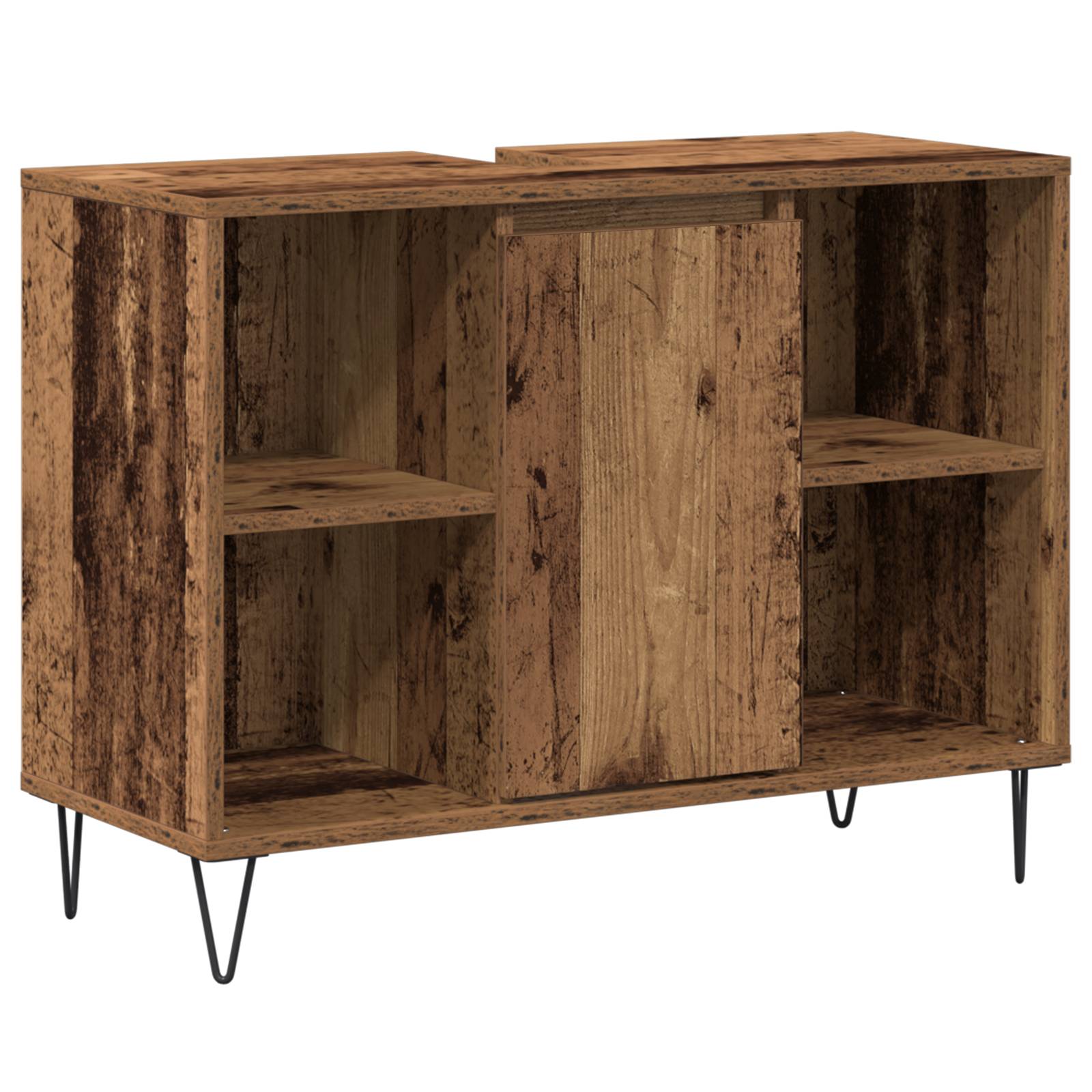 vidaXL Alter Holzschrank Alter Holz Holzwerkstoff Mittelgroß