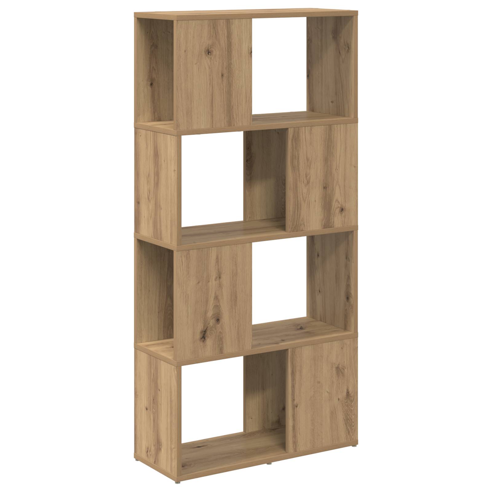 vidaXL TV Stand Artisan Eiche Engineered Wood 60 cm x 24 cm x 124 cm