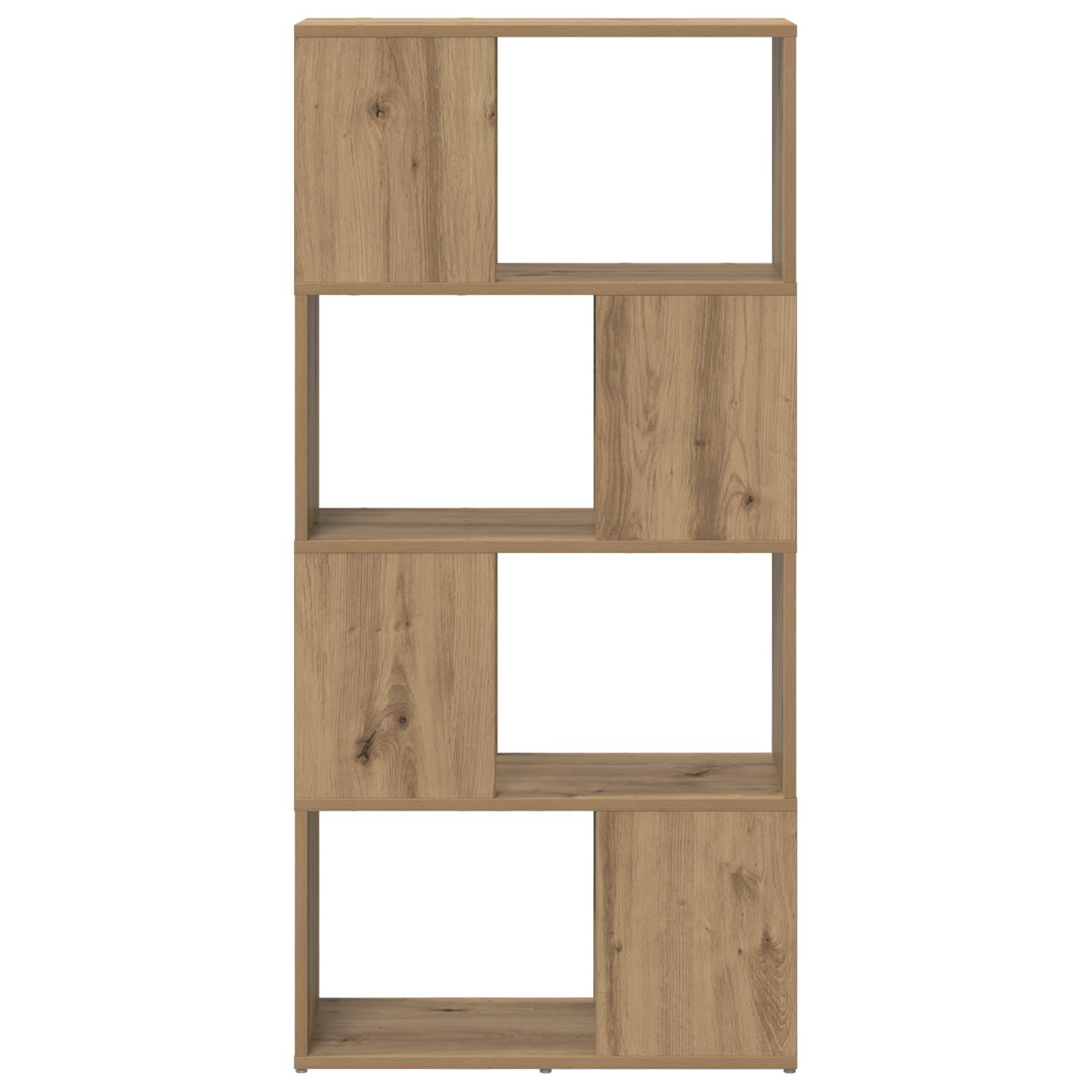 vidaXL TV Stand Artisan Eiche Engineered Wood 60 cm x 24 cm x 124 cm