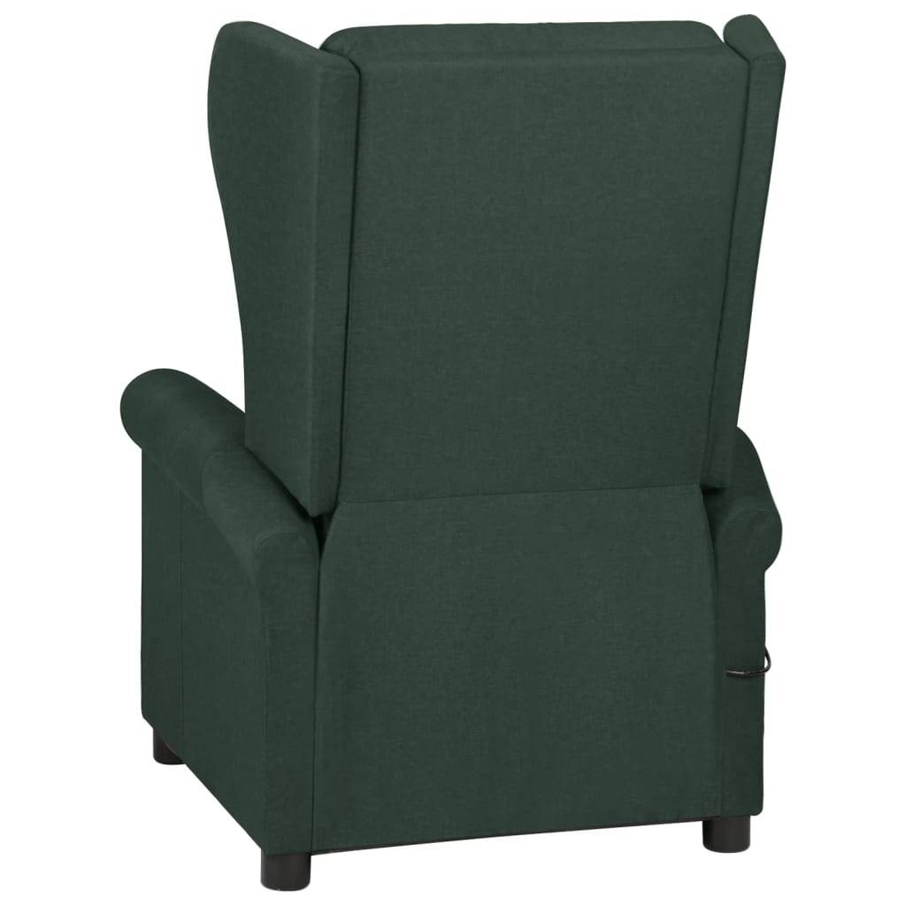 vidaXL Relaxsessel Dunkelgrün Stoff