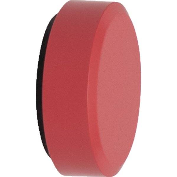 Magnet MAULpro 29mm rot Haftkraft 0,6kg recycelter Kunststoff 20 Stück