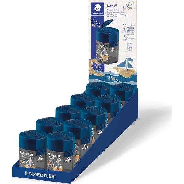 Doppelspitzdose Noris rund