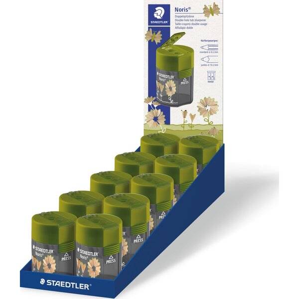Doppelspitzdose Noris rund