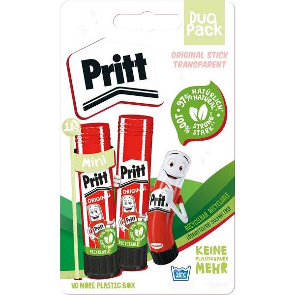 Klebestift Pritt 2x11g BK