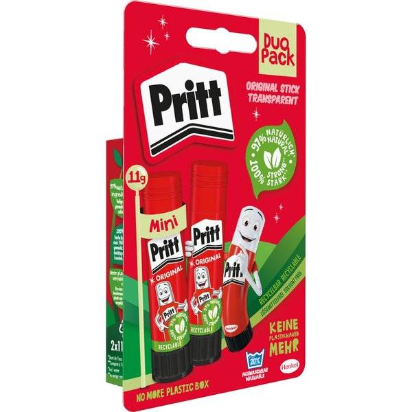 Klebestift Pritt 2x11g BK