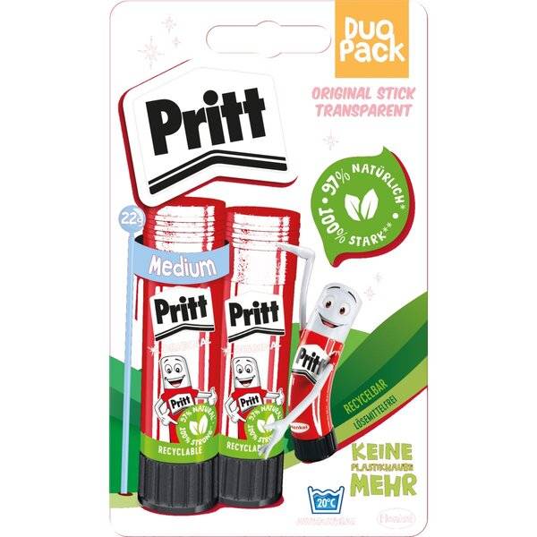 Klebestift Pritt 2x22g