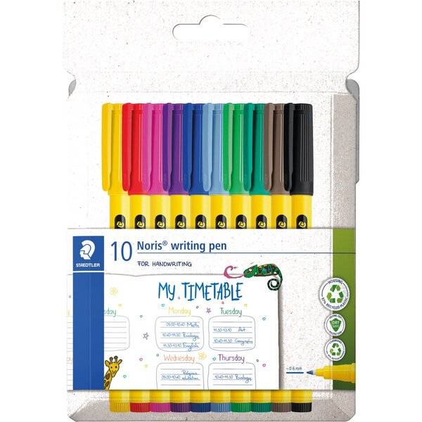 Fineliner Noris writing.pen, 10 Sück