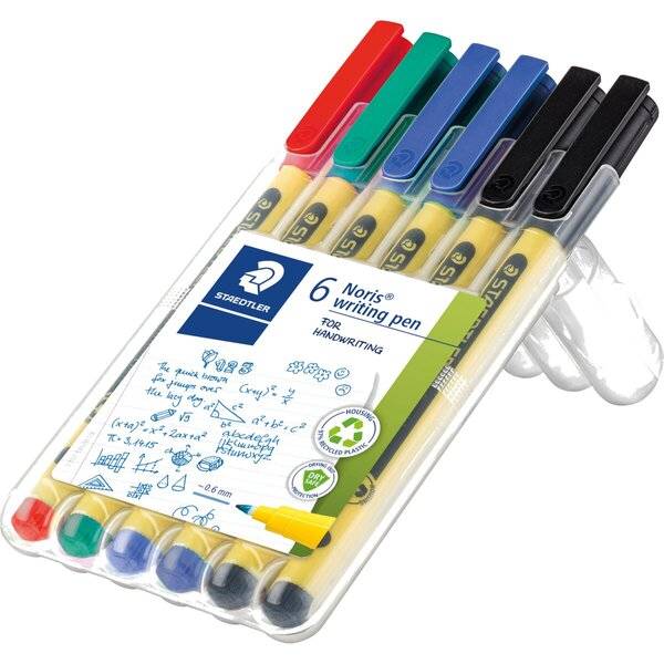 Fineliner Noris writing.pen 6 Stück