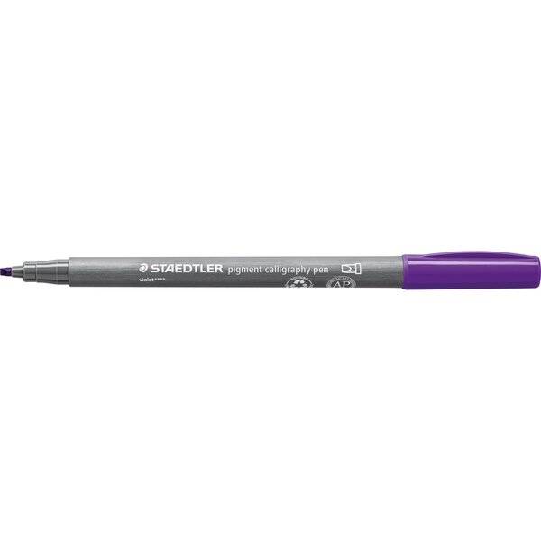 Pigment calligraphy pen violett