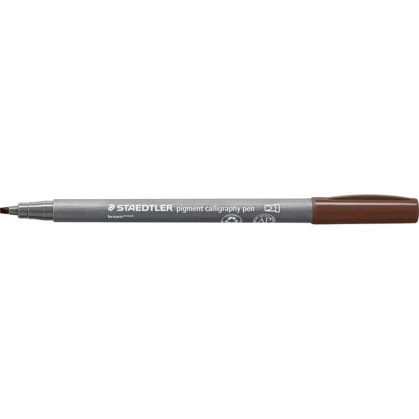 Pigment calligraphy pen braun