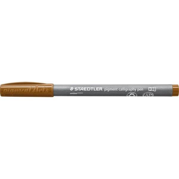 Pigment calligraphy pen umber