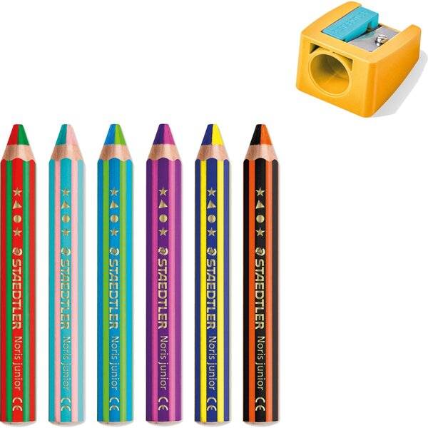 Buntstift Noris junior Duo 6 Stück