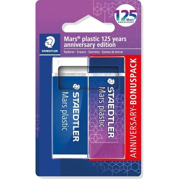 Radierer Mars plastic 125 Jahre