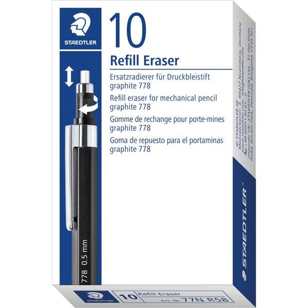 Ersatzradierer für 778 2 Stück