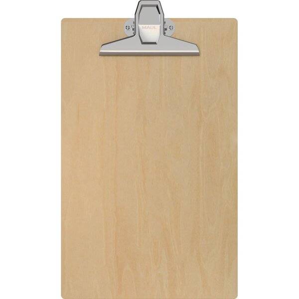 Klemmbrett MAULtilia A4hoch Lindenholz Klemmweite 2cm