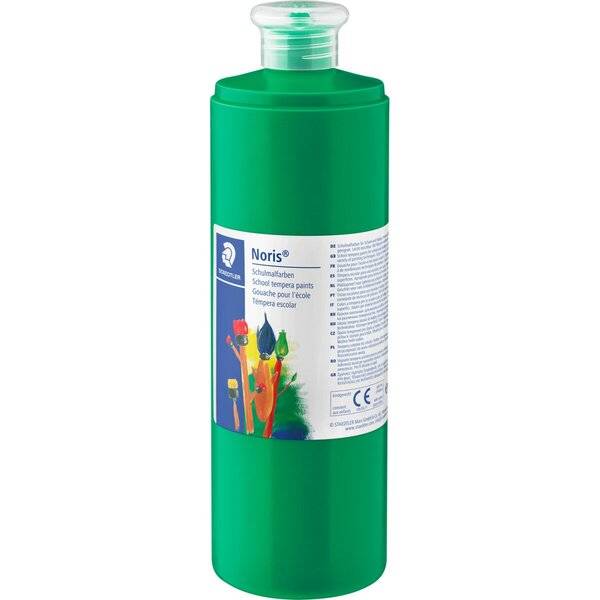 Schulmalfarbe Noris 750ml blaugrün