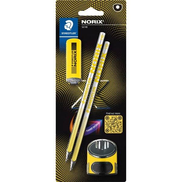 STAEDTLER Norix 181 - Bleistift - X-treme, intelligent - Grafit - HB (Packung mit 2)