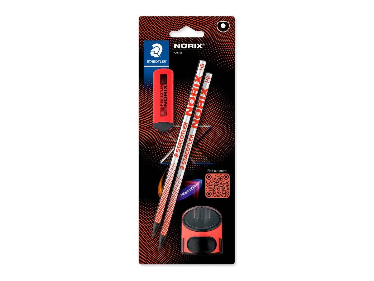 STAEDTLER Norix 181 - Bleistift - X-treme, intelligent - Grafit - HB (Packung mit 2)