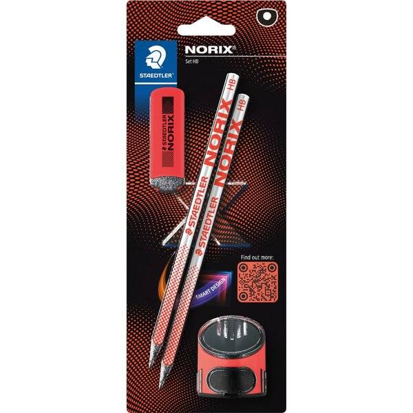 STAEDTLER Norix 181 - Bleistift - X-treme, intelligent - Grafit - HB (Packung mit 2)