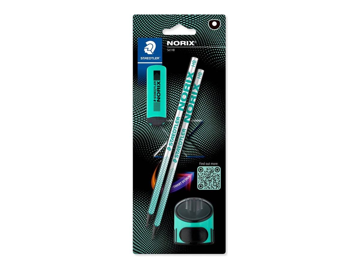 STAEDTLER Norix 181 - Bleistift - X-treme, intelligent - Grafit - HB (Packung mit 2)