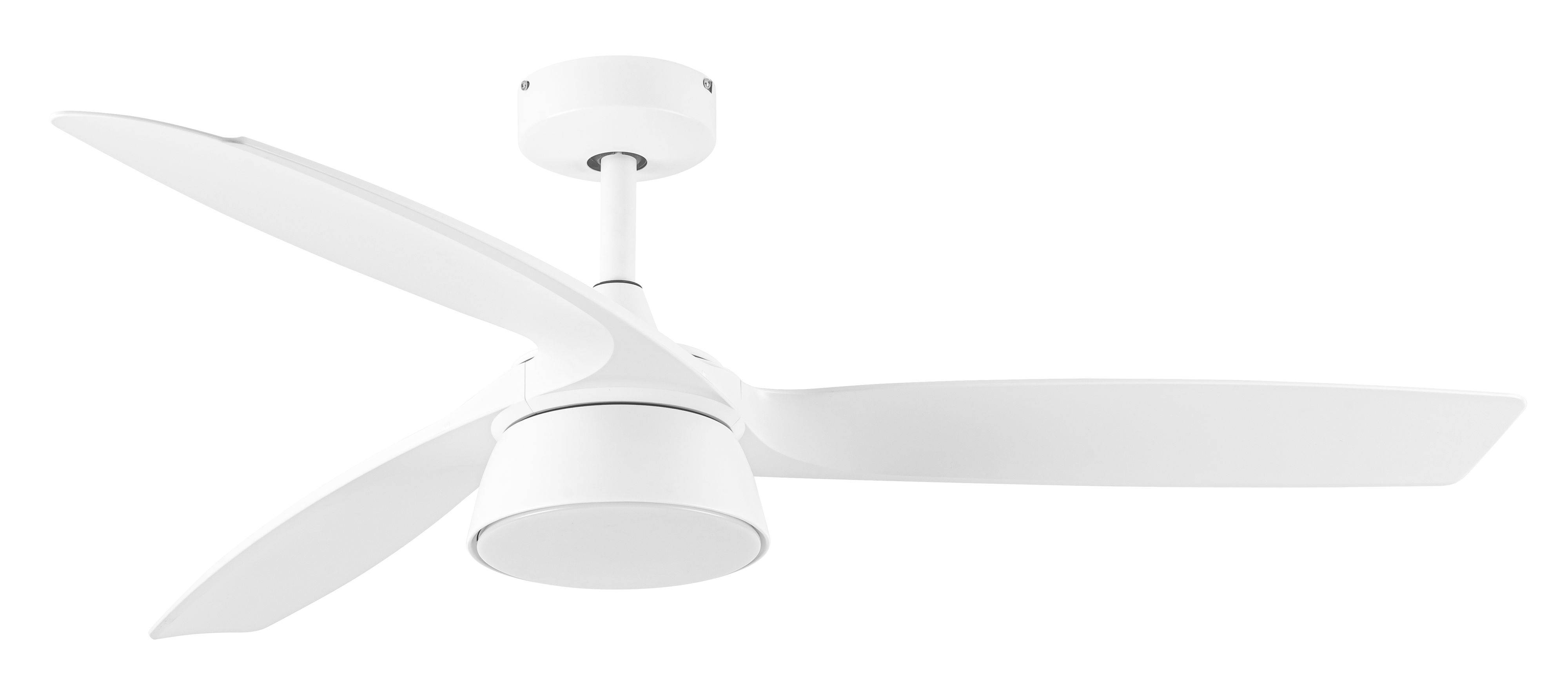 DC Deckenventilator Bronx Weiß mit LED & Fernbedienung