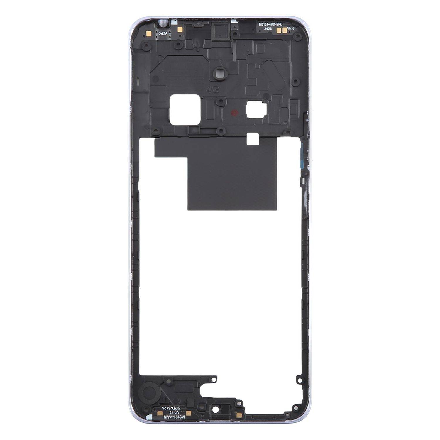 Für Xiaomi Redmi 14C 4G Mittelrahmen Bezel Plate Ersatzteil Reparatur Lila