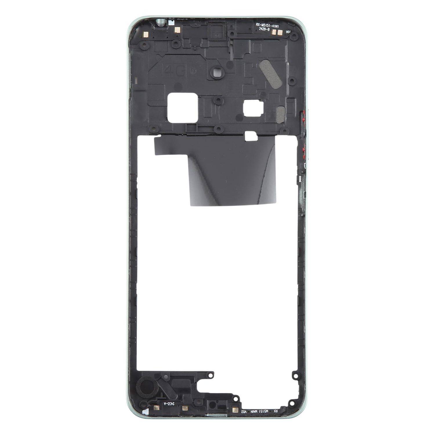 Für Xiaomi Redmi 14C 4G Mittelrahmen Bezel Plate Ersatzteil Reparatur Hellgrün