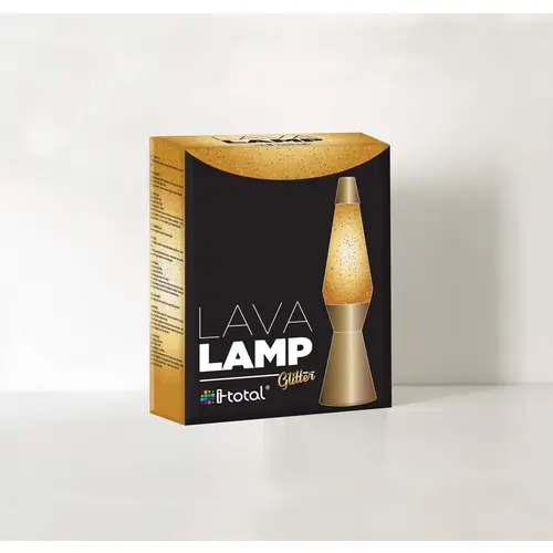 I-TOTAL® Lavalampe Magiie Einzigartiges für Ihr Zuhause Gold Glitzer I-TOTAL® Lavalampe Magiie Einzigartiges für Ihr Zuhause Gold Glitzer