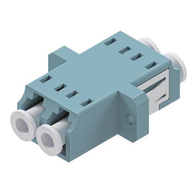 EasyLan LWL Kupplung SLVZAM22DPAQ Premium LCD OM3 aqua Install.Baumaterial Netzw.Telekomm
