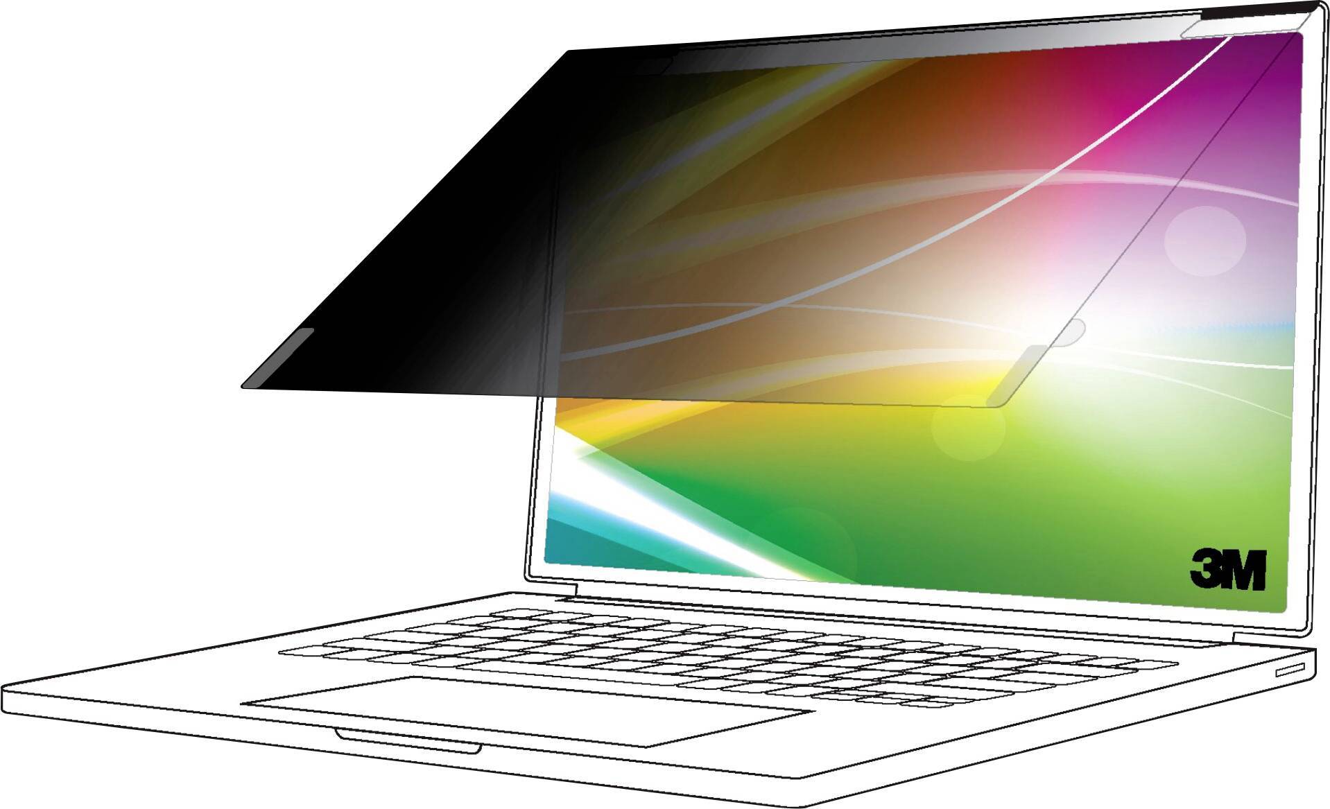 3M Bright Screen Blickschutzfilter 16in Laptop,B9160W1E Multimedia-Technik