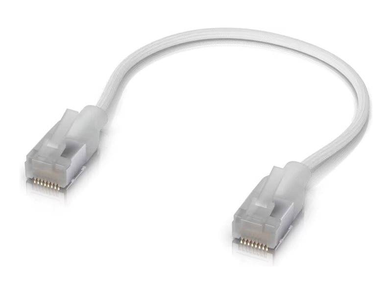 Ubiquiti UniFi Patchkabel Cat6 EL 0.15m weiß 24-pack Multimedia-Technik Netzwerkzubehör