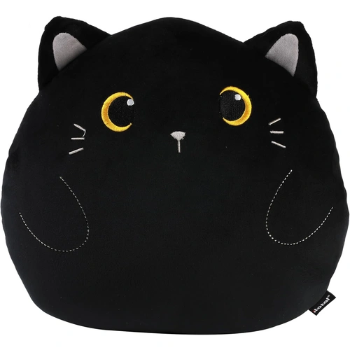 I-TOTAL ® - Dekokissen für Kinder/Wohnzimmer Stoffkissen in Form schwarze Katze I-TOTAL ® - Dekokissen für Kinder/Wohnzimmer Stoffkissen in Form schwarze Katze