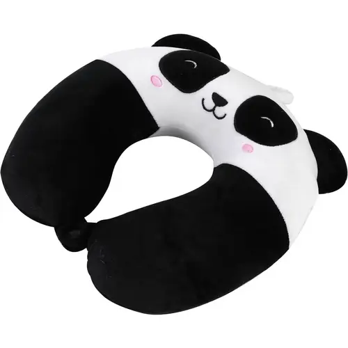 I-TOTAL® Reisekissen Nackenkissen weich für Nackenstützen Motiv Panda I-TOTAL® Reisekissen Nackenkissen weich für Nackenstützen Motiv Panda