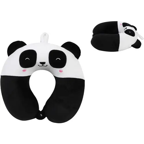 I-TOTAL® Reisekissen Nackenkissen weich für Nackenstützen Motiv Panda I-TOTAL® Reisekissen Nackenkissen weich für Nackenstützen Motiv Panda