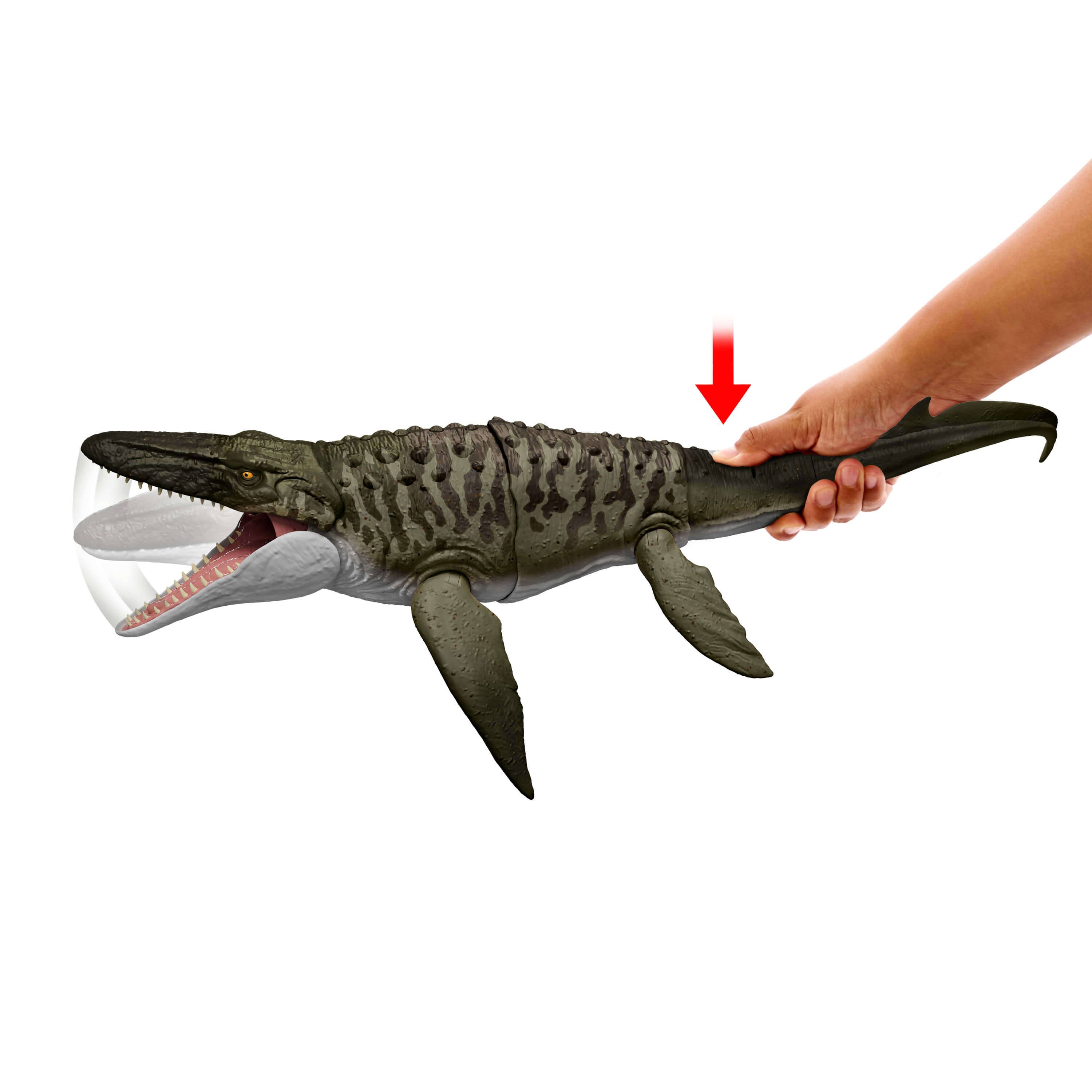 Mattel JCH00; JJP80OK - "Jurassic World: DIE WIEDERGEBURT" Feature Mosasaurus