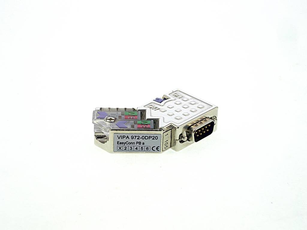 VIPA 972-0DP20 (Profibus-Stecker mit Bus-Status LEDs / 45° Kabelabgang)