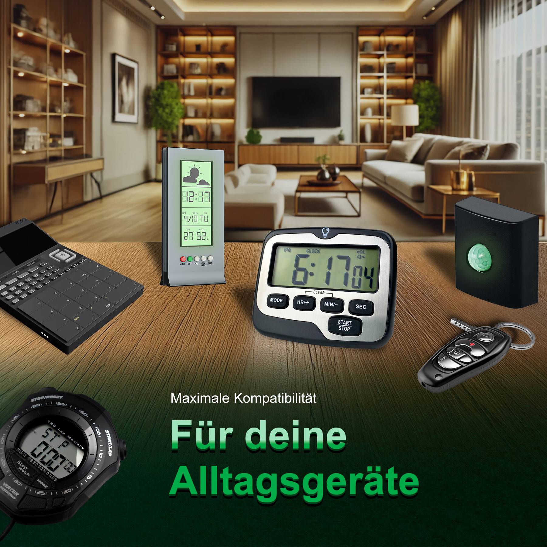 PATONA Premium CR2032 Batterien 10er Pack 3V Lithium