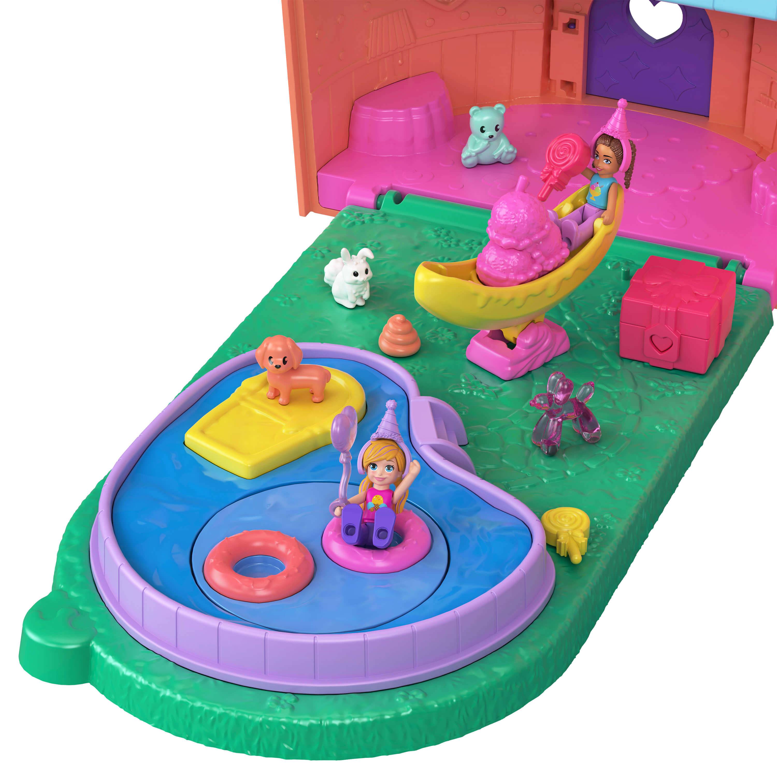 Mattel JFT91; JKB98 - Polly Pocket Haus Schatulle