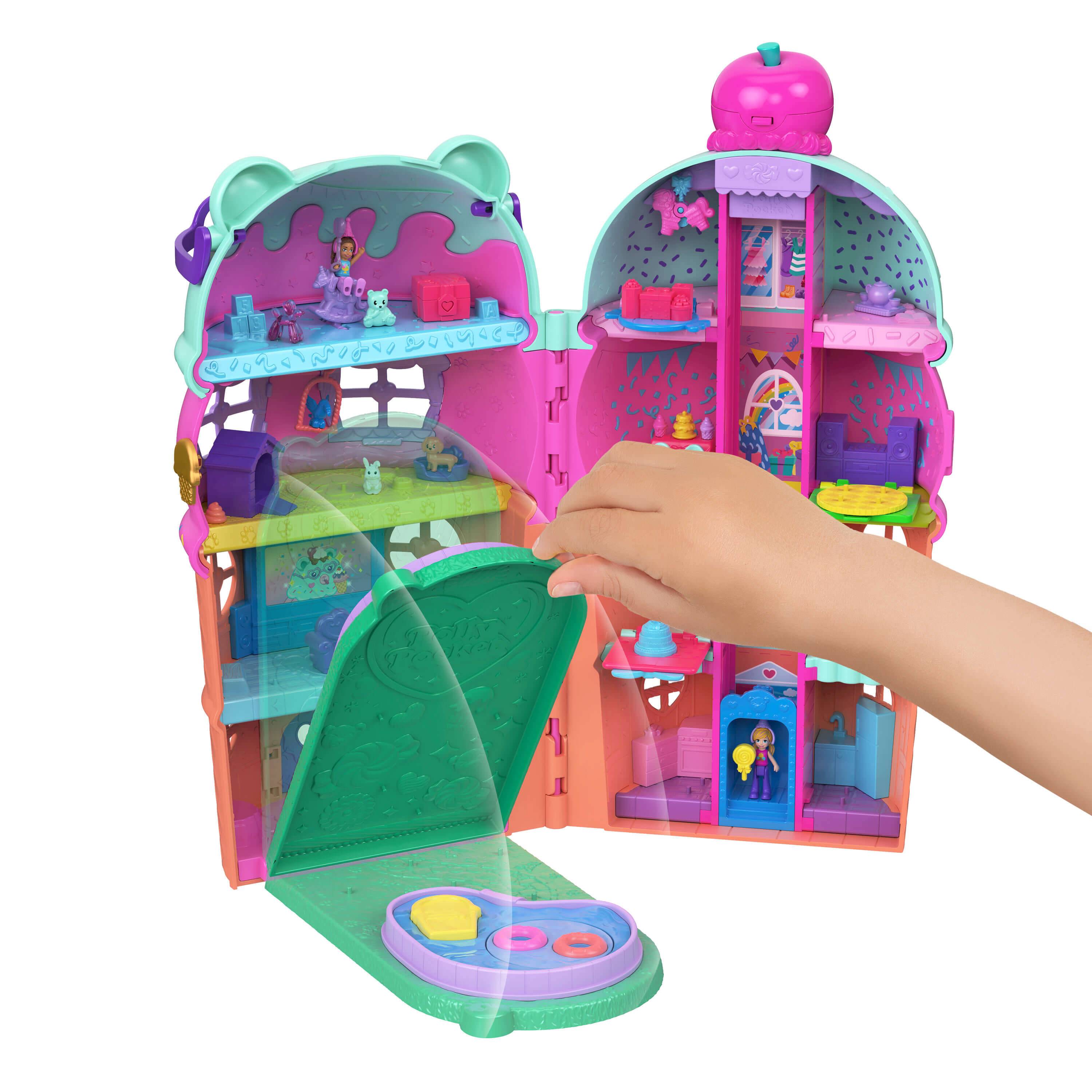 Mattel JFT91; JKB98 - Polly Pocket Haus Schatulle